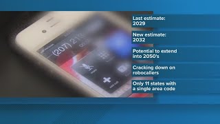 Maine's 207 area code now expected to reach exhaustion by 2032