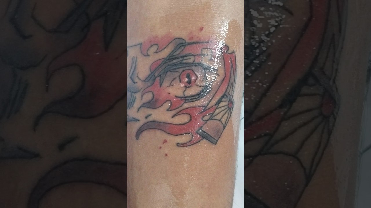 Tanjiro tattoo | Anime tattoo by-