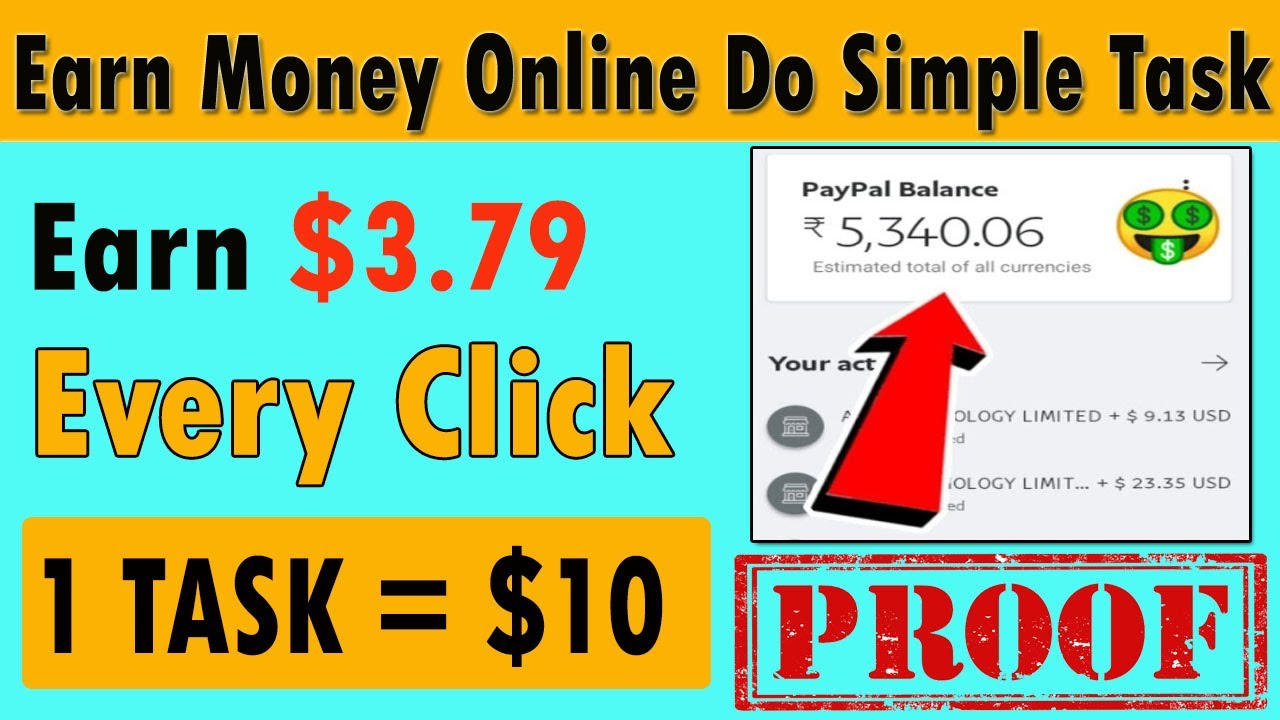 CPA Leads Earning Site | Task Click Jobs | 100% Working and New Trick | Get Paid Per Click | Earning