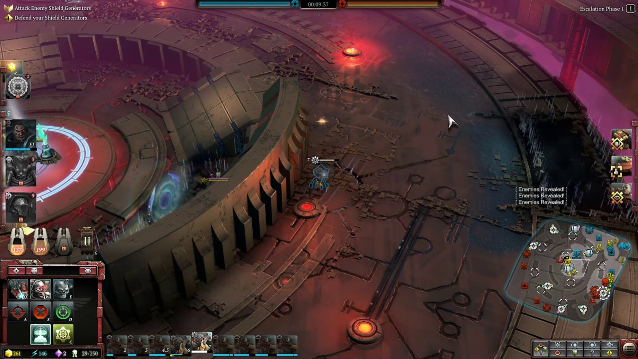 Dow3 - game 26 - 3v3 - fighting/struggling on two flanks