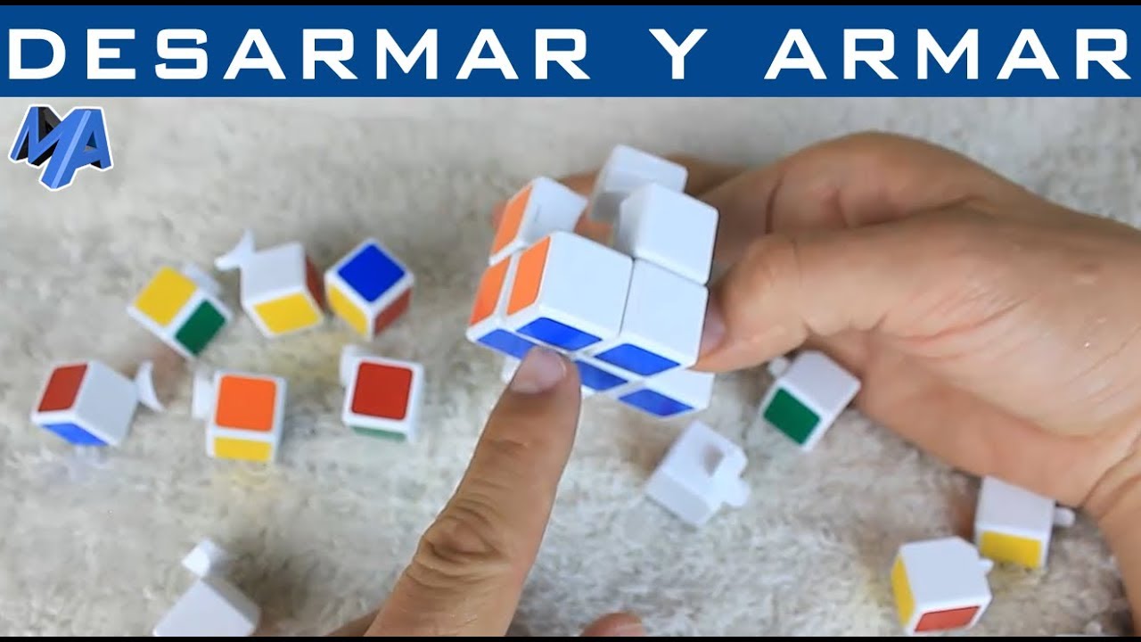 Armar Un Cubo De Rubik Como desarmar y armar el cubo de rubik - YouTube