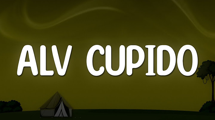 Ysrael Barajas - ALV Cupido (Letra/Lyrics)