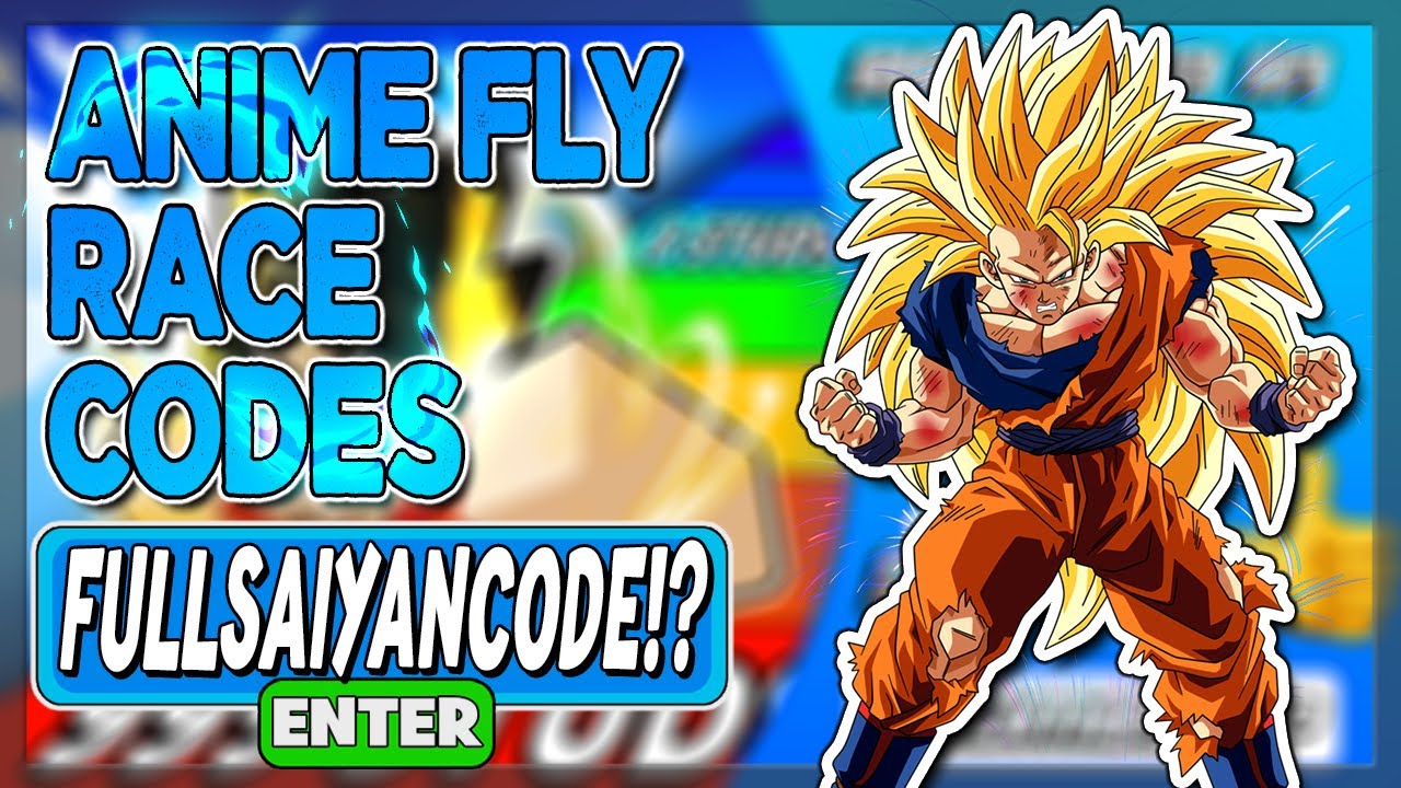 Anime Fly Race Codes - Roblox