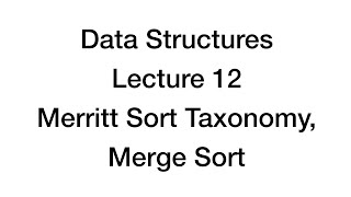 CoSc 320 Lecture 12