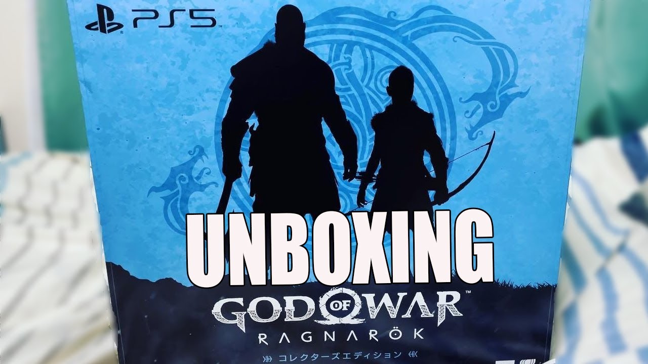 God of War Ragnarök - Unboxing da Edição de Colecionador e da Edição Jötnar