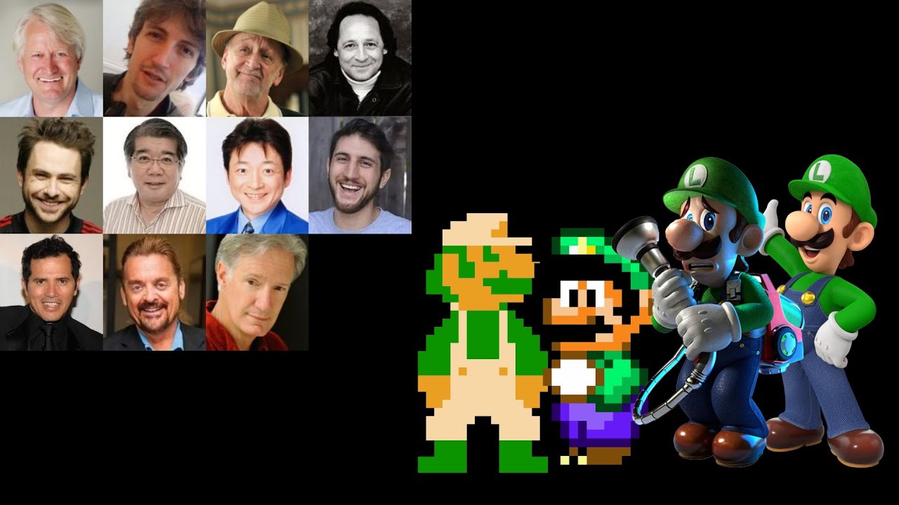 Video Game Voice Comparison- Luigi (Super Mario)