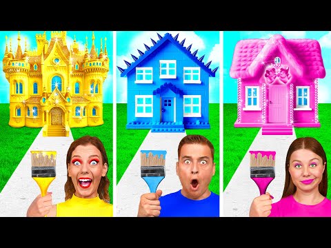 تحدي البيت الملون حروب المزحة Fun Teen 