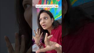 Shadi se pahle ki excitement😁 #comedy #funny #shadi #justengaged #shadiseason #engagement #viral