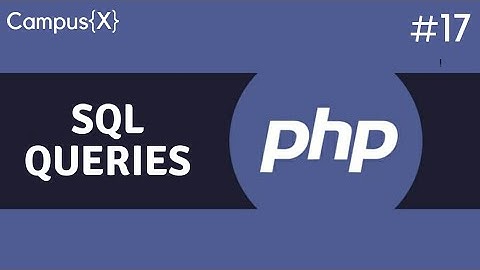 SQL queries in PHPMyAdmin