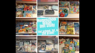 homeschool Ocean unit study-- (totschool, first grade, second grade)