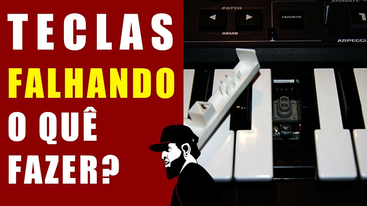 Teclas Do Teclado Musical Não Funcionam (Resolvido) - Korg X5D | (TSTMEP011)