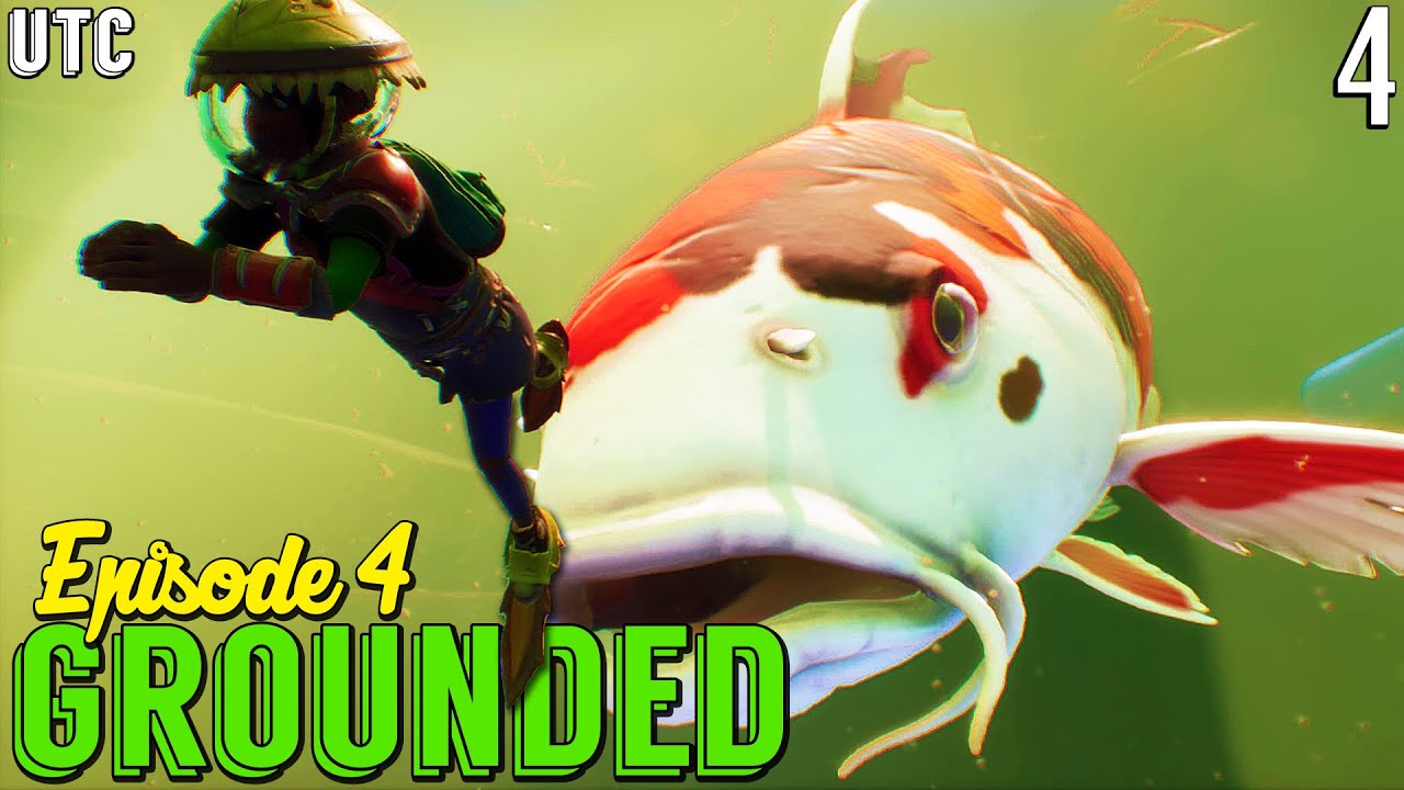 EXPLORING THE POND DEPTHS! Grounded Ep. 4 Workbench, Peblet