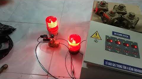 Test bộ báo rò rỉ gas 4 đầu dò gas chống nổ EX-301 - PTTEC.VN