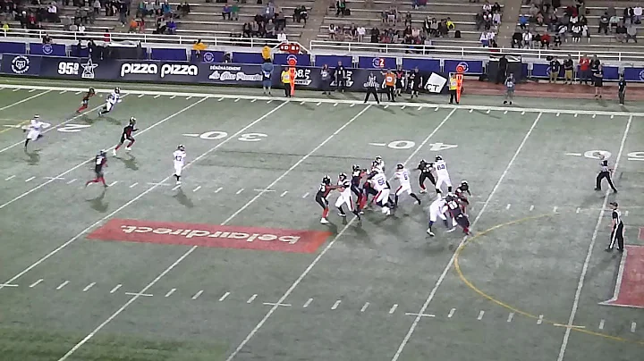 Ottawa Redblacks' Ranthony Texada intercepts Montr...