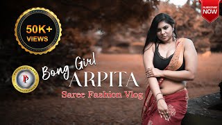 ARPITA SAHA || BONG SAREE FASHION || SAREE VIDEO ...