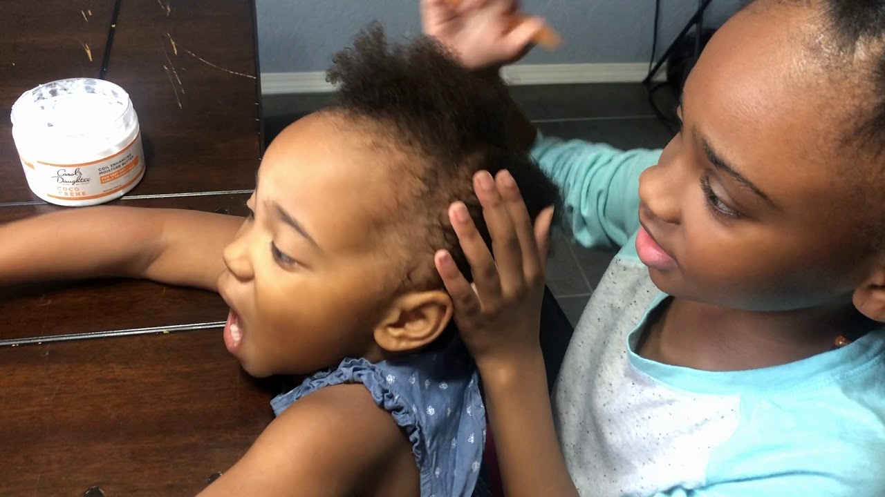 Toddler hair care Easy hair care routine for children 4c wash day