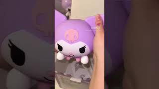 Add cute attitude to your space with this soft-touch Kuromi night lamp.Big size design