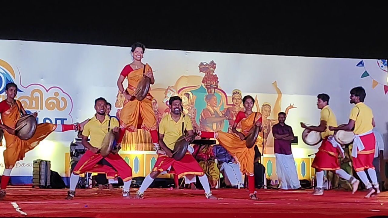 அதிர வைத்த பறை ஆட்டம்|Parai Attam|பறையாட்டம்|Parai Attam Dance|Thappattam  Dance|Tamil Folk Dance