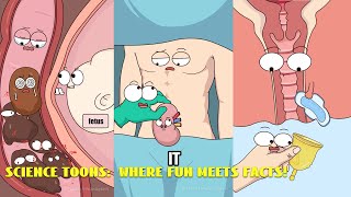Laugh and Learn with Hilarious Science Cartoons！#animation #funny #video 