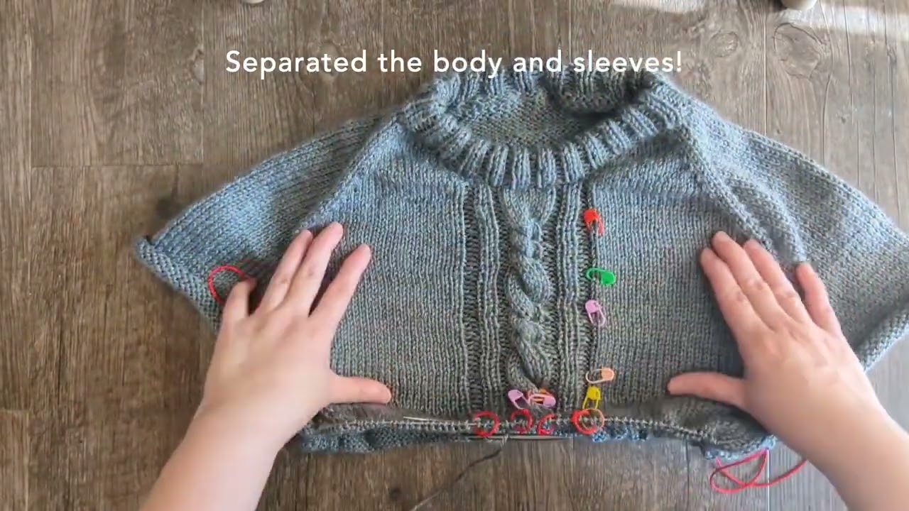 This is what I do when the sweater project gone terribly wrong