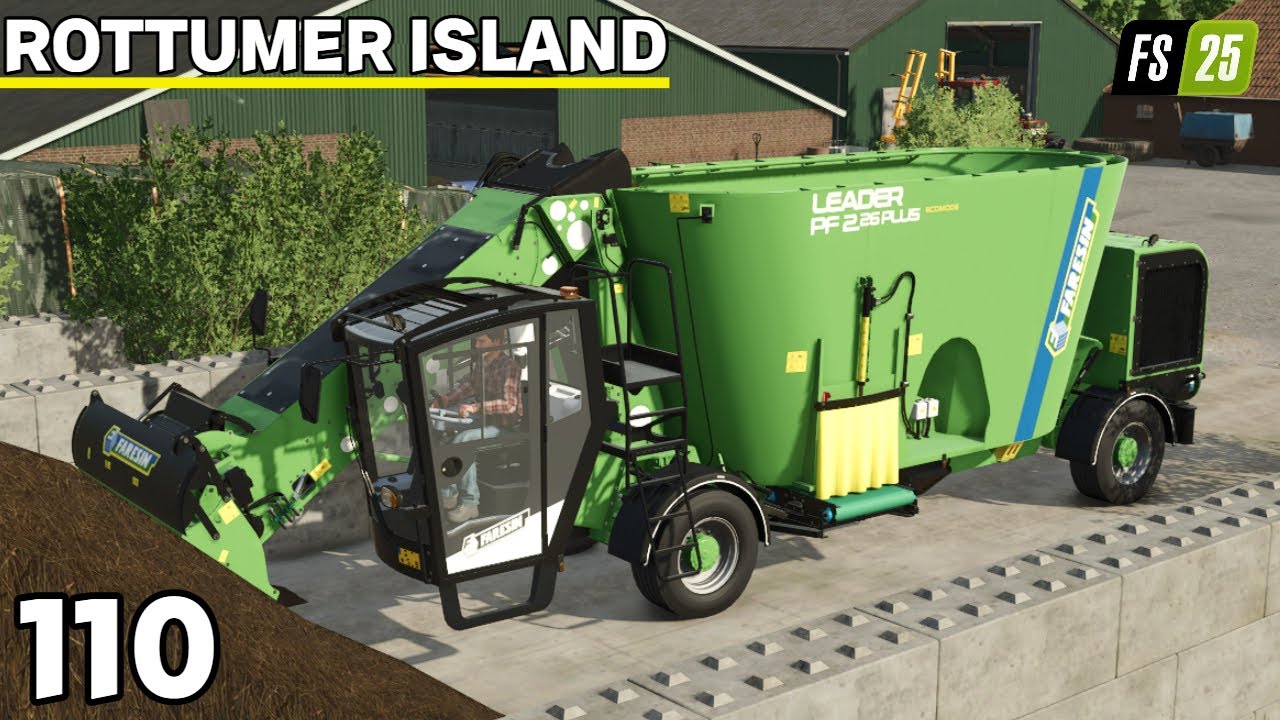 Eindelijk De Zelfrijdende Voermengwagen Kopen | Rottumer Island #110 ...