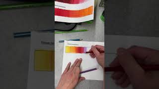 Colored pencil value scales part 2