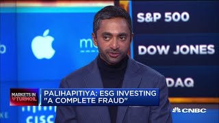 Chamath palihapitiya, chairman of virgin galactic and founder
investment firm social capital, explained to cnbc's "squawk box" crew
why he says bitcoin is...