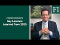 Learn 2020’s Key Lessons, from Fisher Investments