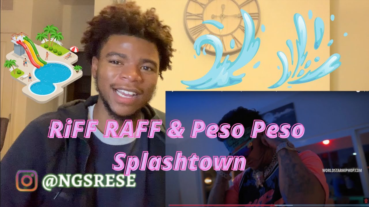 RiFF RAFF & Peso Peso Splashtown (Official Music Video) NGS REACTION YouTube