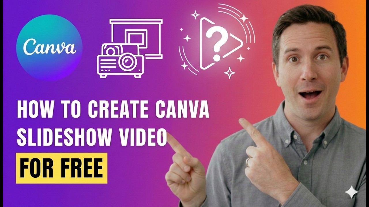How to Create Canva Slideshow Video | Step-by-Step Beginner Guide - YouTube