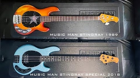Music Man StingRay 1989 VS 2018 StingRay Special