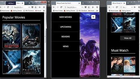 How to create responsive website(movie trailer site)-4