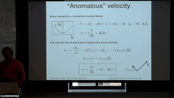 Young Research Leaders in Topological Materials and Beyond - Inti Sodemann (September 20, 2019)