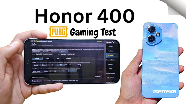 Honor 400 PUBG Mobile Gaming Test | Snapdragon 7 Gen 3