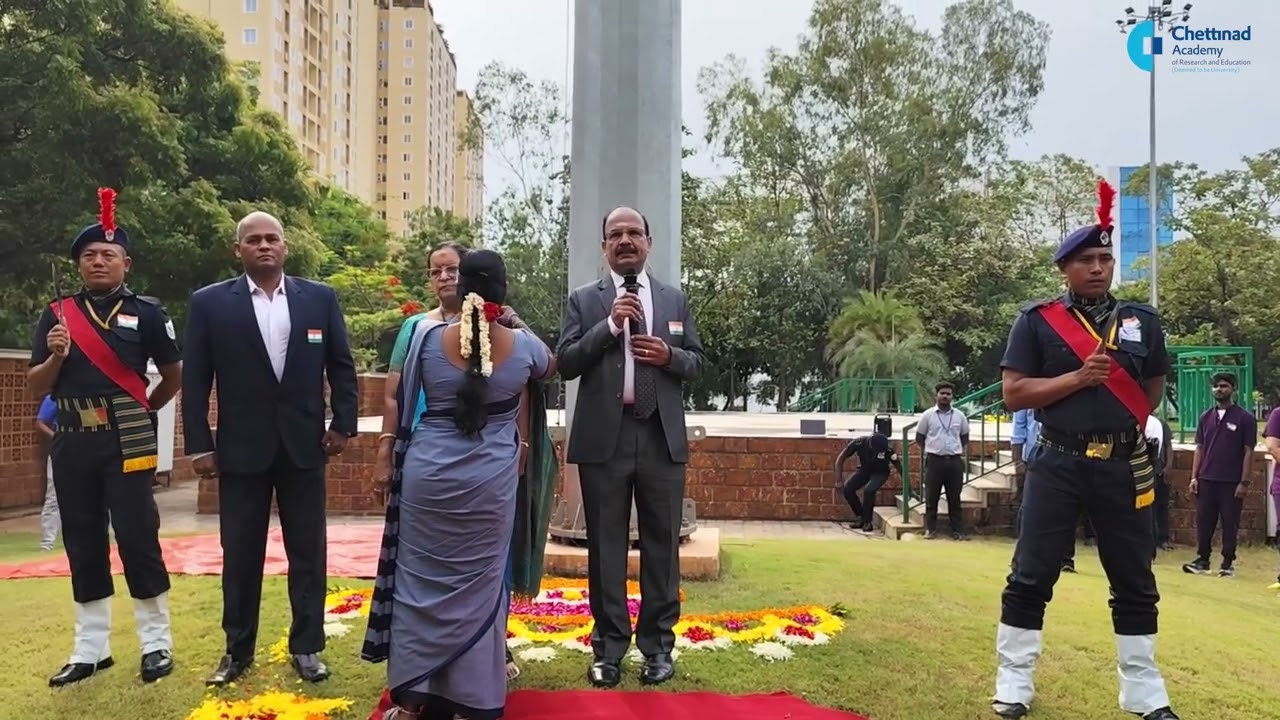 🇮🇳✨ Independence Day 2025 @ Chettinad Academy of Research and Education ✨🇮🇳