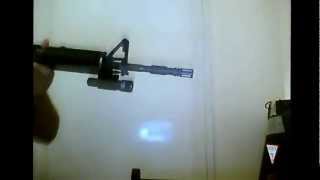 Muzzle flash and Gun sound test for movie..