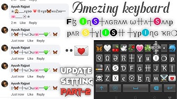 Styles fancy language fast typing keyboard | best fyting language keyboard |android keyboard 2022