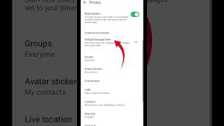 how to WhatsApp messages auto delete setting | Enable Auto Delete Messages On WhatsApp#whatsapp #fyp