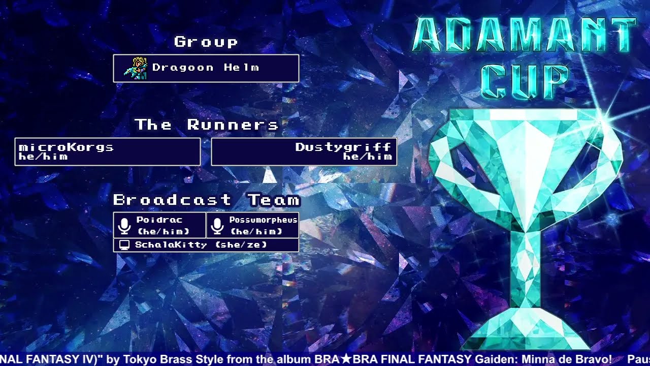 FF4FE Adamant Cup - Group Stage Tie-Breaker - Dragoon Helm - microKorgs vs Dustygriff [3/30/22]