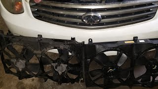 Infinity G35 Overheating Issue Fixed: Radiator Fans Intermittently Not Working