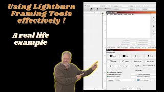 How to use the Extent and Rubber Band Framing Tool to Get Results You Want in Lightburn