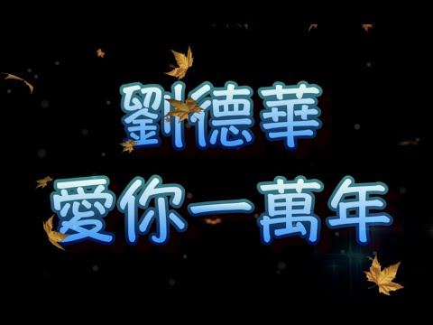 劉德華 愛你一萬年（中文字幕）高音質（國語歌曲）氛圍版