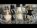 January Perfume Tray