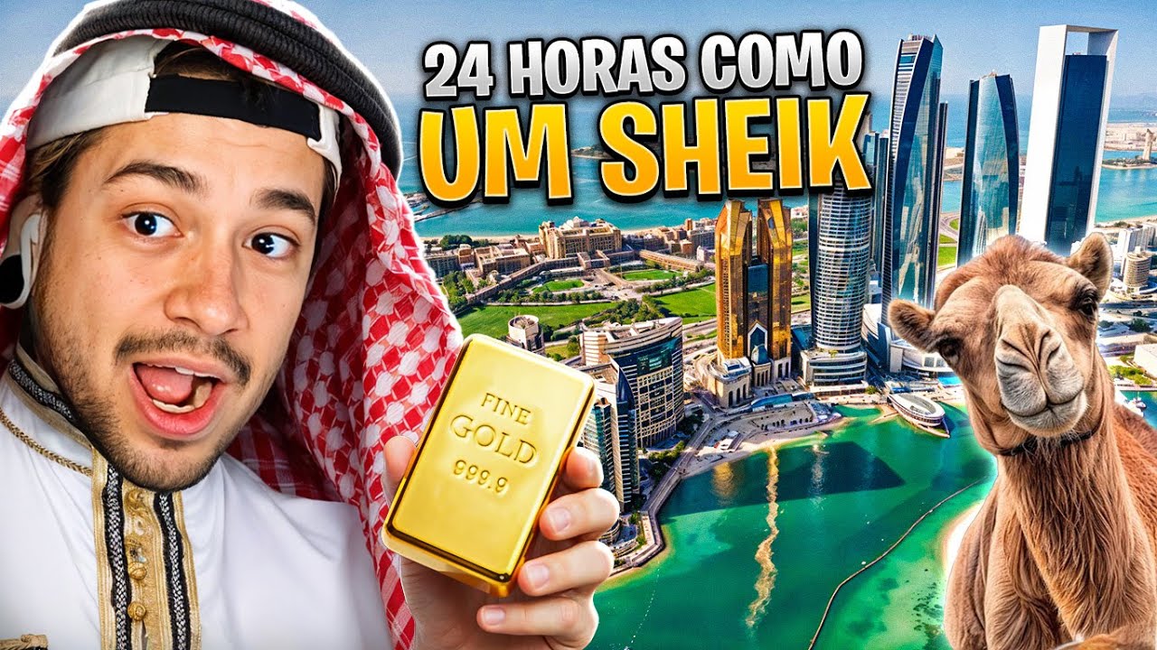 VIVI UM DIA DE SHEIK EM DUBAI! (IMPRESSIONANTE) - Vlog