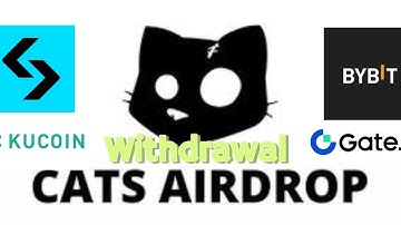 $Cats Airdrop Claim/Withdrawal: #bybit #kucoin #bitget