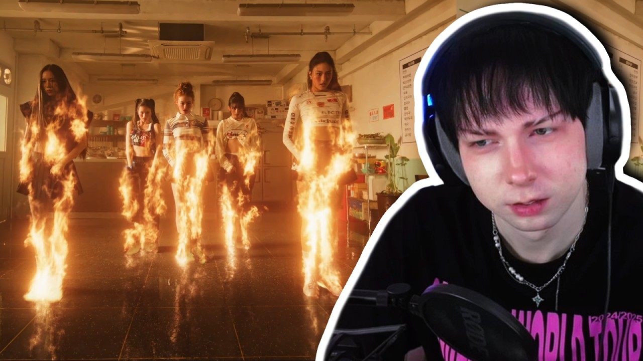 MEOVV(미야오) - ‘BURNING UP’ M/V -- HONEST REACTION