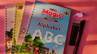 Magic Book Unboxing Tutorial । Magic Kids Book 📚। Perfect Handwriting practice book।