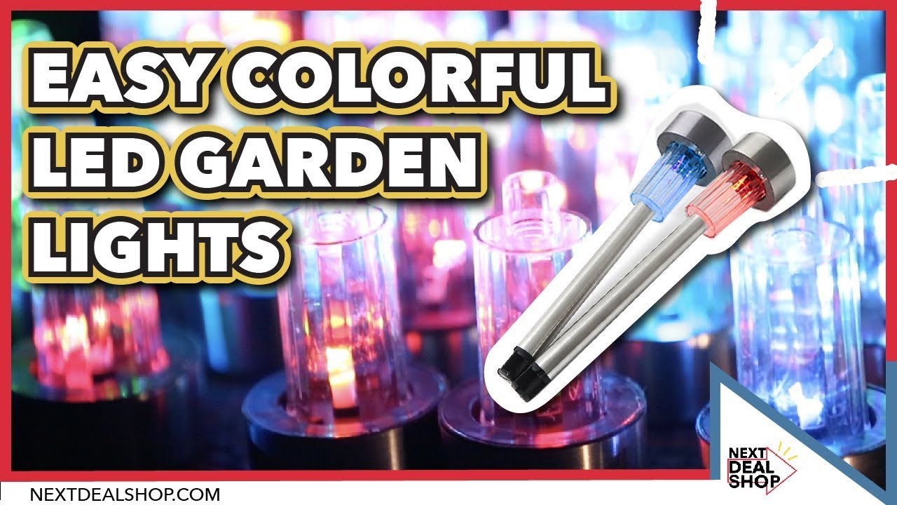Easy Colorful Garden LED Lights - Next Deal Shop