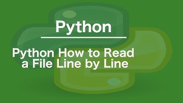 Python How to Read a File Line by Line