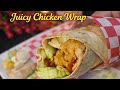 Unbelievable How Much Easy This Juicy Chicken Wrap | Eid k Liye Perfect